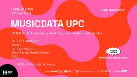 Music Data UPC Jornada Heliogabal 1/03/2024 by D I G I T A L  F E M S 